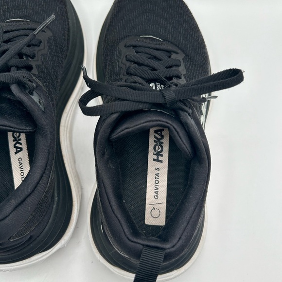 Hoka One Gaviota 5 Women’s Size 6B. black/white 1134235 Running Shoes - Picture 6 of 10
